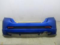 フィット GD3 社外？　リア　バンパー　青　