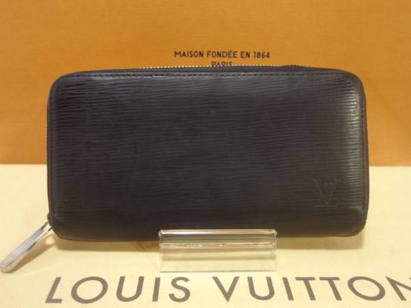 本物 ヴィトン エピ ジッピ―ウォレット　黒　長財布　１円～