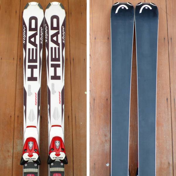 '09/'10モデル i-スーパーシェイプスピード 170cm ソール長261～372mm対応可（工具必要　発送前変更いたします）非ロッカー　HEAD　ヘッド