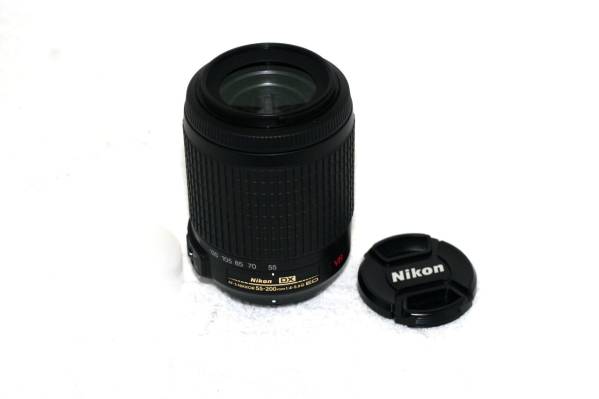 ニコン Nikon AF-S 55-200mm VR❤手振れ補正付き❤望遠レンズ 手ブレ