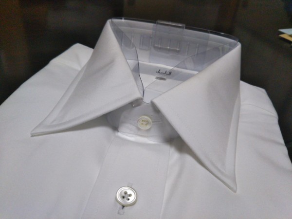 ダンヒル★白無地ワイシャツ 40-80　激安です