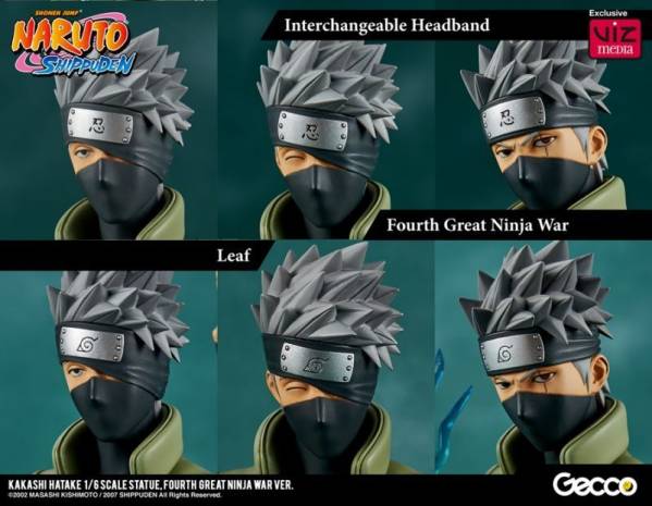 < 200セット限定>Gecco カカシ 第四次忍界大戦 送料、関税込み、値下げ交渉あり]NARUTO ナルト疾風伝 Gecco はたけ