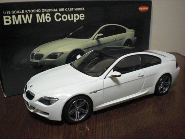 BMW M6 1⁄18 Coupe KYOSHO 1:18 Model Car Kyosho White ホワイト 京商