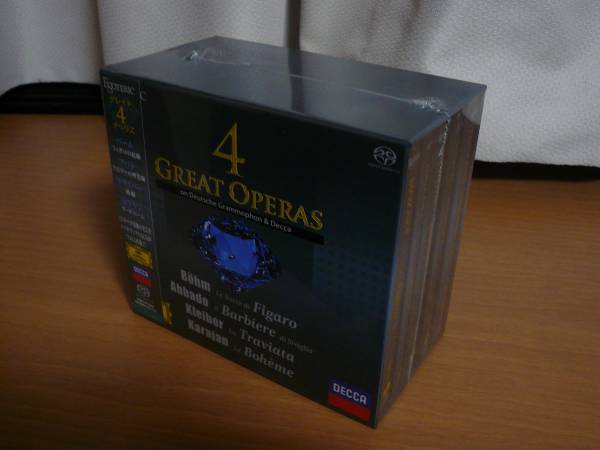 ♪ ESOTERIC SACD グレイト4オペラズ GREAT4OPERAS 未開封品
