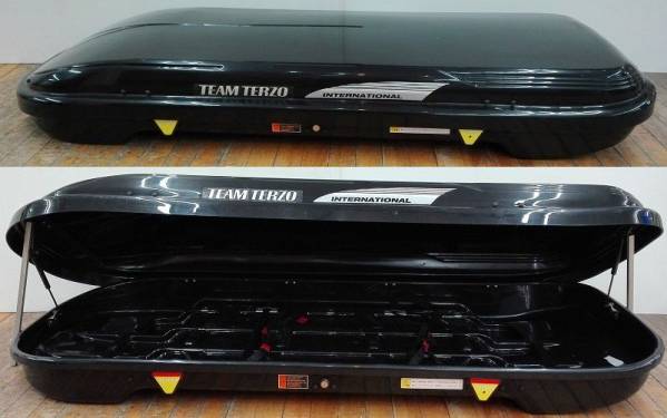 お買い得，人気 ジャンク品 TERZO ルーフ ボックス キャリア 割れあり(ルーフキャリア)｜売買されたオークション情報、yahooの商品情報をアーカイブ公開 - オークファン ルーフキャリア