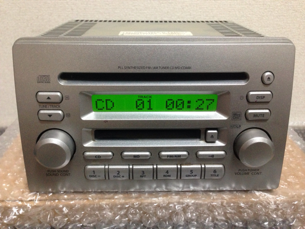 ワゴンR MH21S 純正 オーディオ CD.MD 中古 クラリオン ワゴンR☆純正