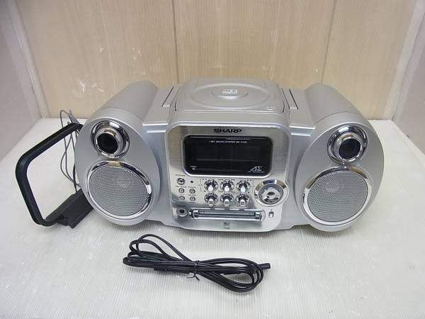 □シャープ/SHARP MD/CDラジカセ/SD-FX20□