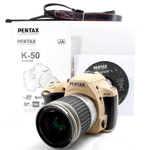 ★ショット数極少★美品！ペンタックス K-50 レンズキット