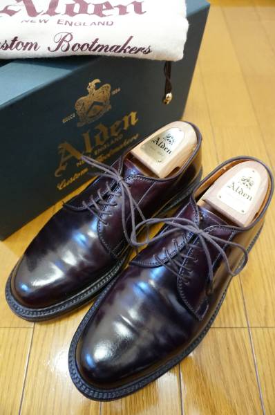 コードバン 0 オールデン Alden プレーントゥ ALDEN（オールデン 