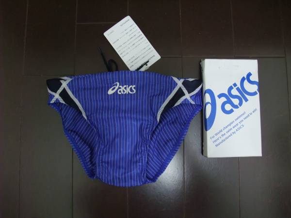 アシックス 競泳水着 競パン 日本代表支給品 ハイドロSP 新品 O(L 