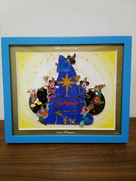 ディズニーシー 10周年記念 パズル ピン セット 未使用