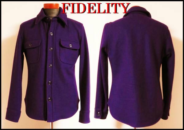  FIDELITY CPO シャツ ジャケット ウール フィデリティ 紫 M メンズ(ジャンパー、ブルゾン)｜売買されたオークション情報、yahooの商品情報をアーカイブ公開 - オークファン 男性用