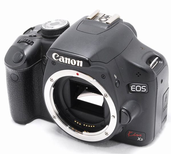 【良品】Canon キヤノン EOS Kiss X3 動作未確認