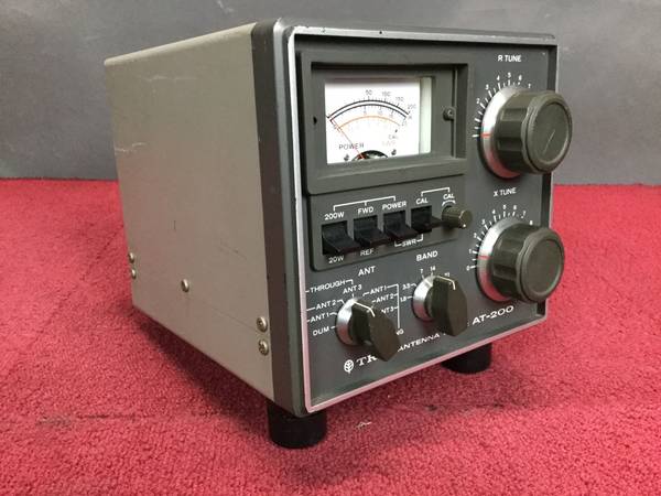 アマチュア無線器用 アンテナチューナー TRIO AT-200 中古品 Yahoo