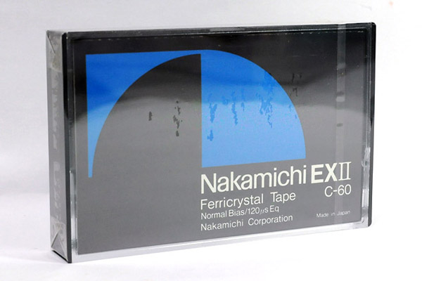 ナカミチ カセットテープ EXII C-60 ☆ Nakamichi 希少 レア 日本製