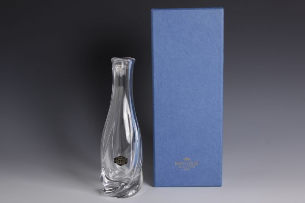 NK17591 サンルイ（Saint Louis） クリスタル花入 花器 花瓶 Saint