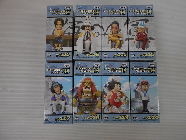 開封 ONE PIECE/ワンピース ワールドコレクタブルフィギュア vol.14 全