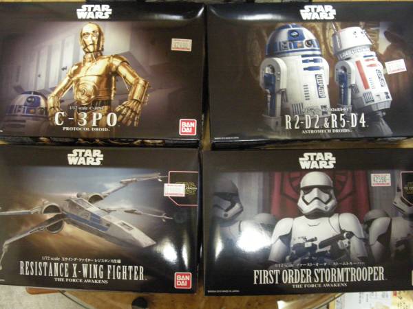 バンダイ　スターウォーズ５点