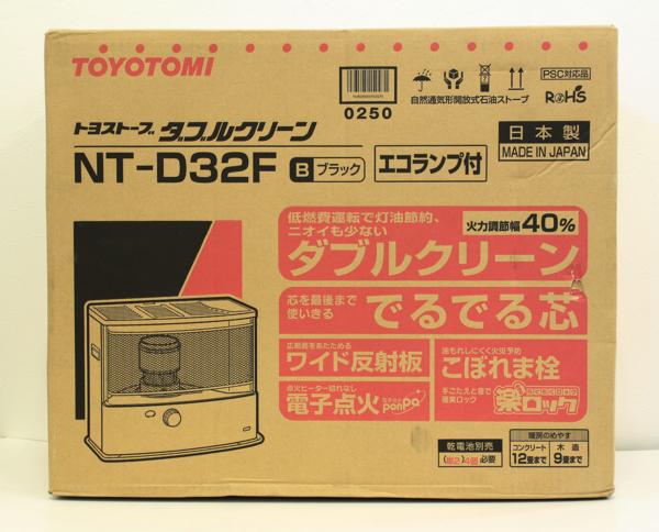 送料 1000円 新品 トヨトミ 石油ストーブ ダブルクリーン NT-D32F-B 1 