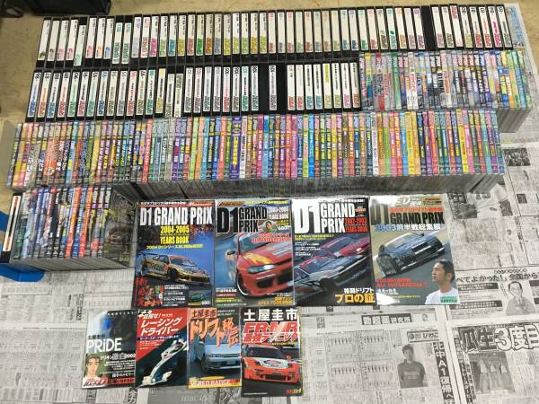 ドリフトDVDまとめ売り｜D1GP・オプション・ドリ天・いか天ほか 激レア多数セット！ ドリフトDVDまとめ売り｜D1GP・オプション・ドリ天・いか天ほか