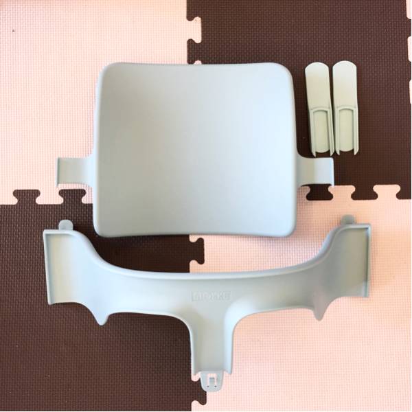 ☆美品☆ ストッケ トリップ トラップベビーセット アクアブルー 青_1