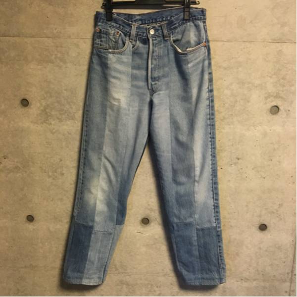 16s/s アンユーズドUNUSED リーバイス デニム リメイクデニム 試着のみ
