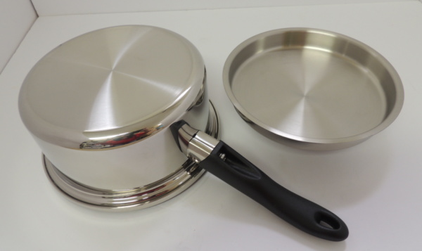 新品 Amway アムウェイ クィーンクックウェア 大ソースパン IH