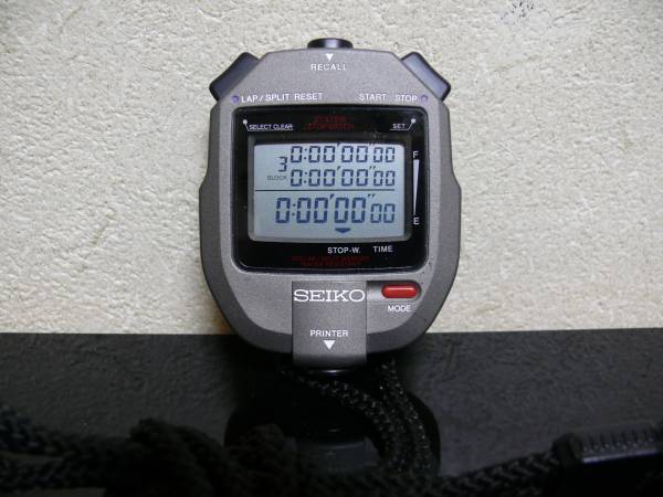 SEIKO システム ストップウォッチ SVAS005 USED 美品です。 【公式通販】