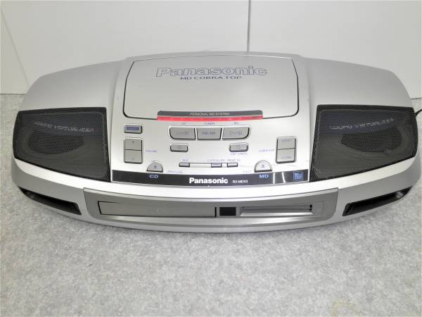 Panasonic パナソニック コブラトップ RX-MDX3 CDラジカセ☆(一般
