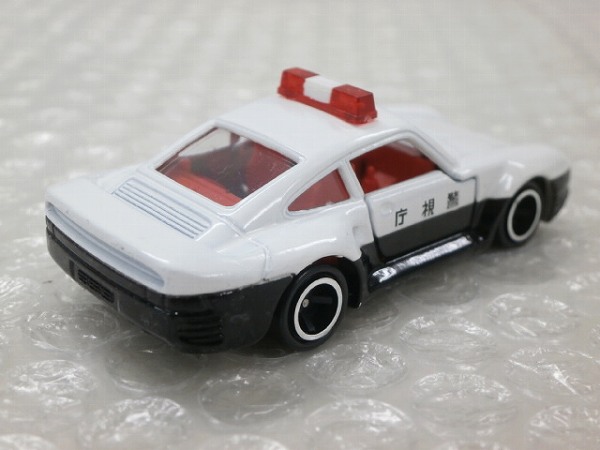 梱0.1]赤箱トミカ 106 ポルシェ959 パトロールカー /日本製，パトカー