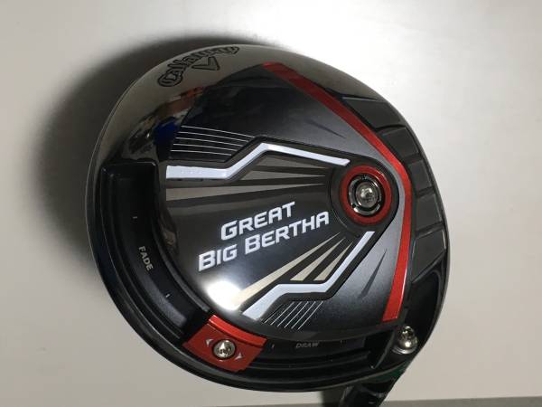 ☆美品 コース未使用 グレートビッグバーサ 10.5（Ｓ）