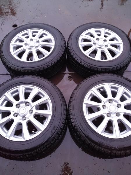 2015年製！ 超バリ山スタッドレス！ 超極上！ 195 65 15×6J +53 5H 114.3 weds joker ステップワゴン等！