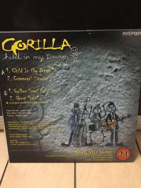 (7inch) GORILLA /サイコビリー/ロカビリー/ネオロカ_2