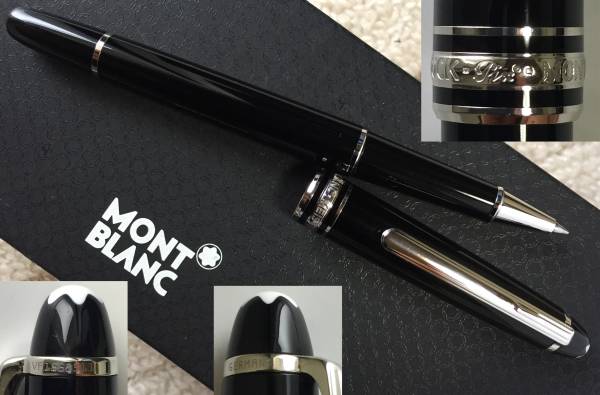 人気 本物 Montblanc モンブラン マイスターシュテュック プラチナ