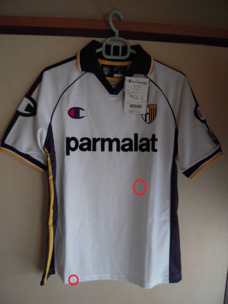 【PARMA A.C.／パルマ】 03-04 AWAYユニフォーム 半袖