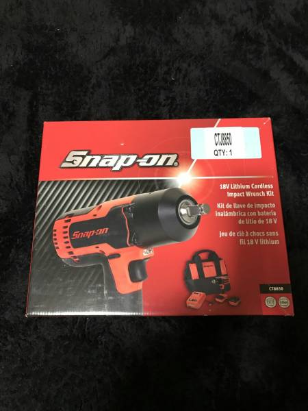 美品】スナップオン電動インパクトレンチCTJ8850 保護カバー付き 