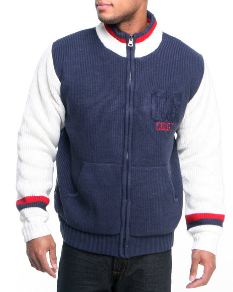 値下げ！COOGI 3Dニット ジップアップパーカー Sサイズ クージー COOGI Sweater 90年代 3Dニット 90s ヒップ ビギー Cardigan