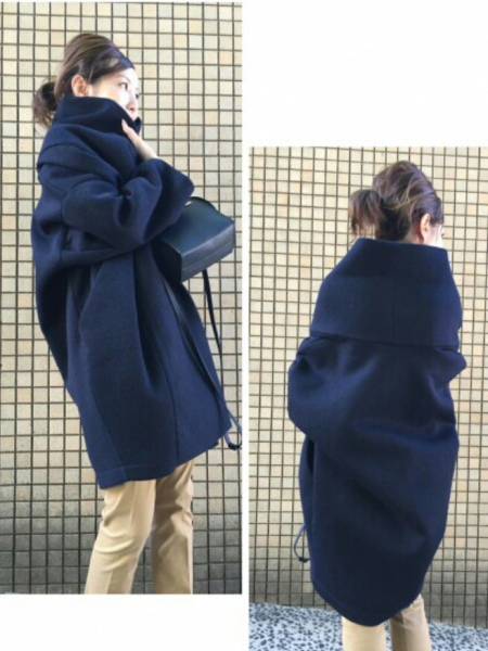15aw AP STUDIO アパルトモン reality studio コクーン コートXS-S 
