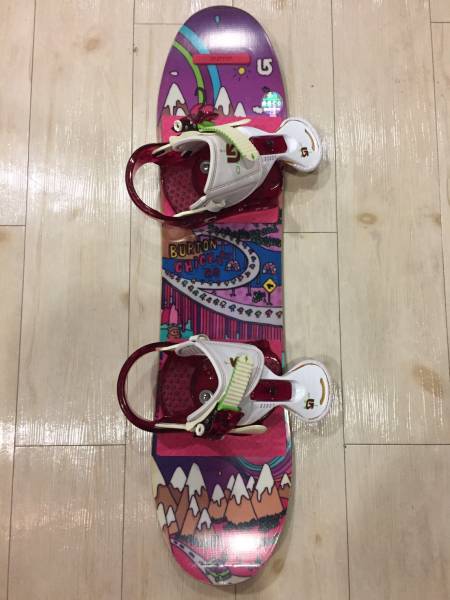 ★BURTON CHICKLET 80＋GROM xs ソールガード付
