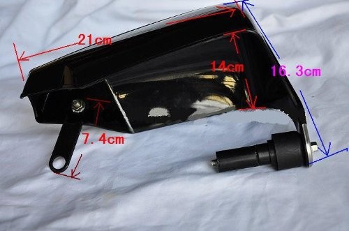 【ナックルガード 左右セット】バイク用品 雨よけ 風除け ハンドルガード バイク_3