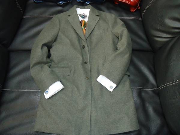 Mサイズ！消費税送料無料！新品未使用　1000円売切り！ロロピアーナ　ロングコート　緑茶色！ストームシステム仕様