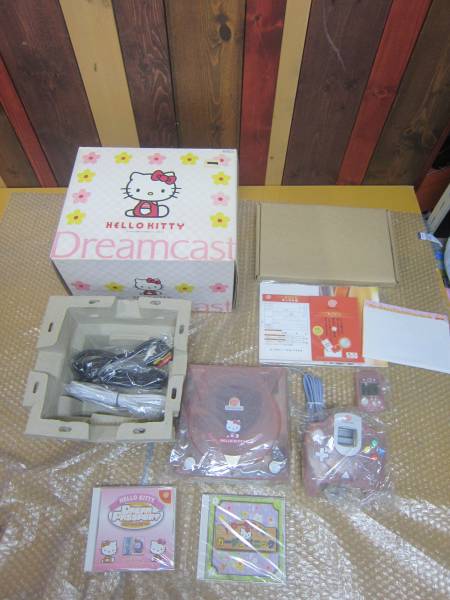 ●新品 ドリームキャスト ハローキティ ピンク 限定品 激レア●