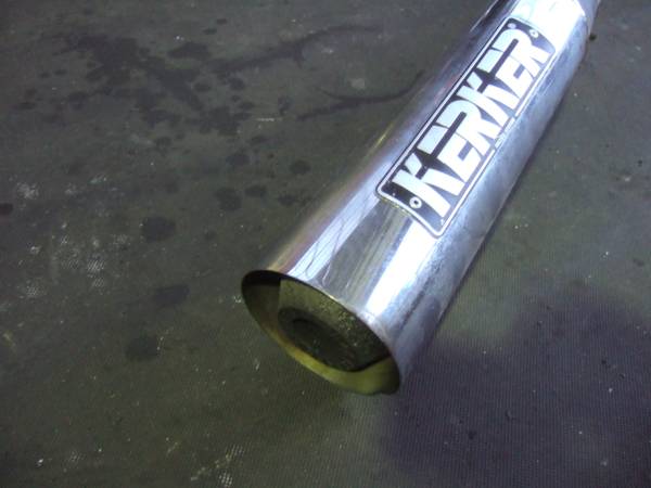 KERKER メガホン サイレンサー クロームメッキ 50.8 KERKER カーカー