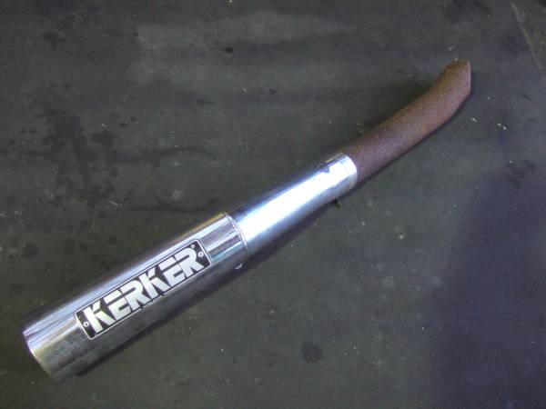 KERKER メガホン サイレンサー クロームメッキ 50.8 KERKER カーカー