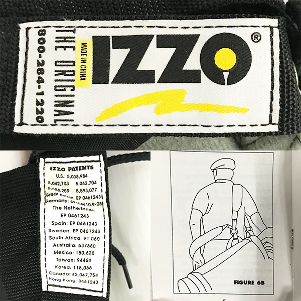IZZO イッゾ オリジナルデュアルストラップ ORIGINAL DUAL STRAP