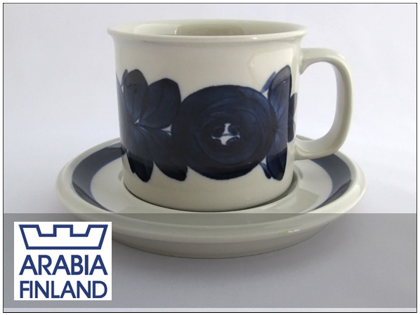 工芸品 ☆ アラビア ARABIA アネモネ Anemone モーニング カップ