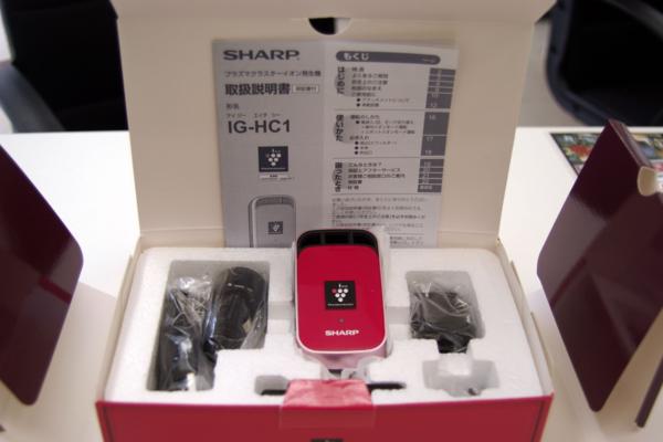 【新品・未使用】SHARP プラズマクラスターイオン発生機 IG-HC1-P 未使用 SHARP/シャープ◇車載プラズマクラスター イオン発生機 IG-HC1