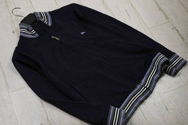 RRO93◎日本製！バーバリーブラックレーベルBURBERRY BLACKLABEL ジップジャケット/トラックジャケット2