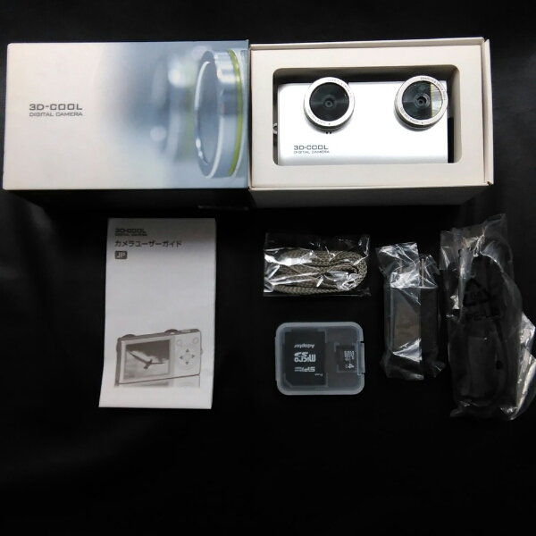 3D-COOL DIGITAL CAMERA デジタルカメラ ダブルレンズ