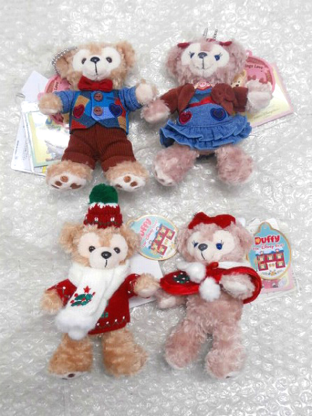 [梱0.1]TDS ディズニー ぬいぐるみバッジ スウィート・ダッフィー シェリーメイ 2016 等/ぬいば